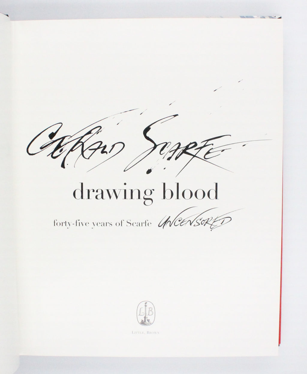 2005 Drawing Blood by Gerald Scarfe