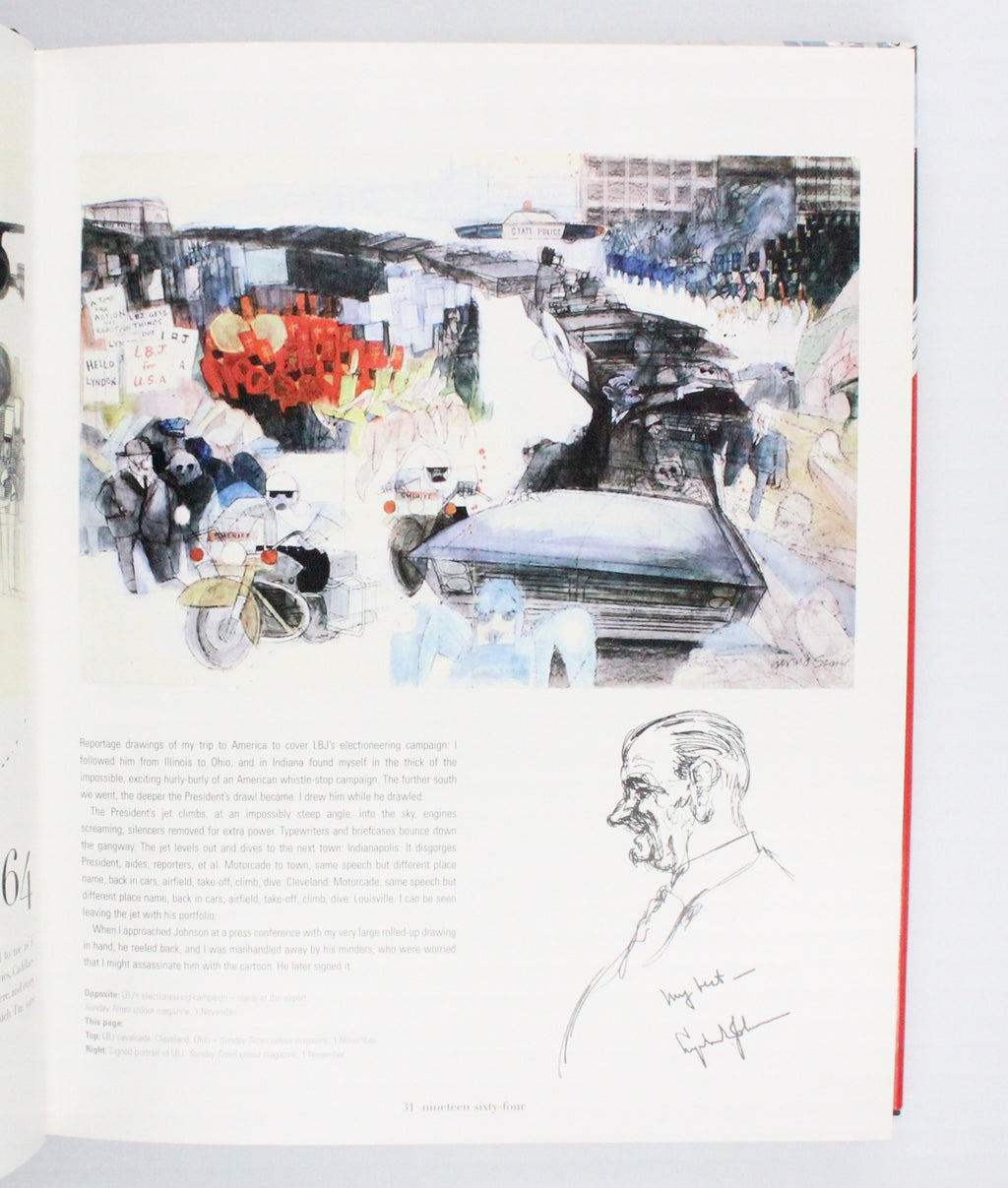 2005 Drawing Blood by Gerald Scarfe
