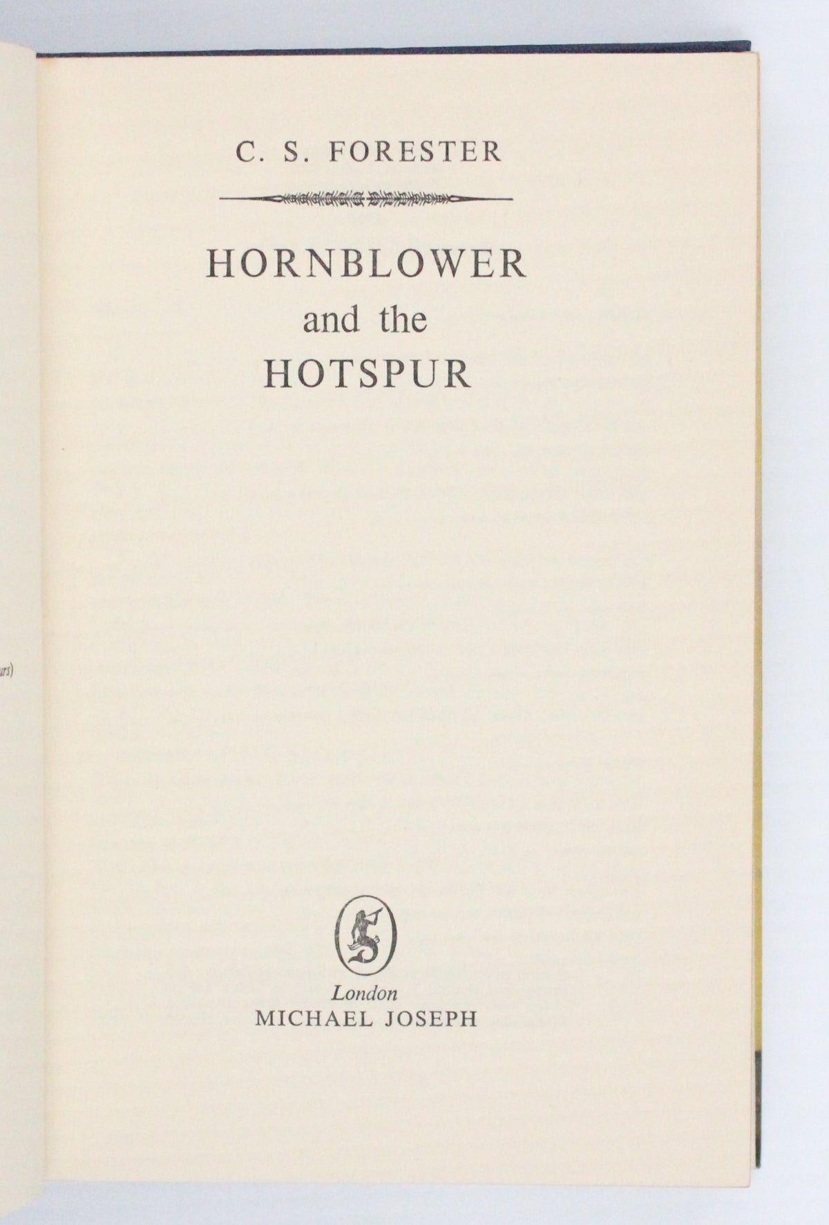 1962 Hornblower and the Hotspur by C. S. Forester
