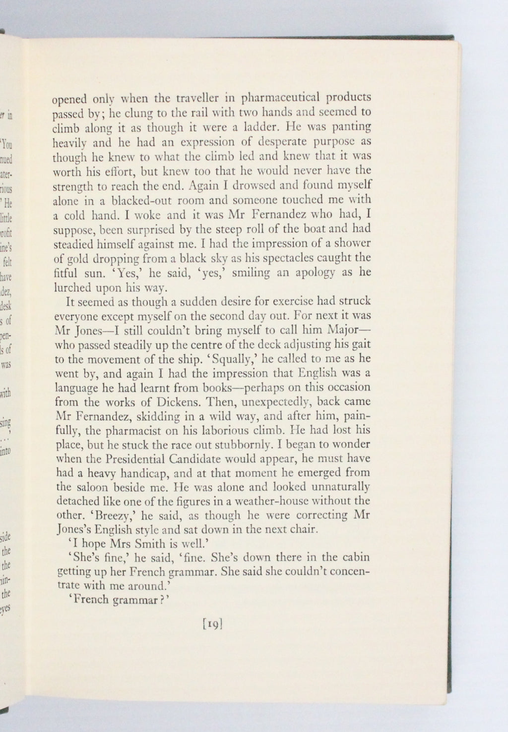 1966 The Comedians by Graham Greene