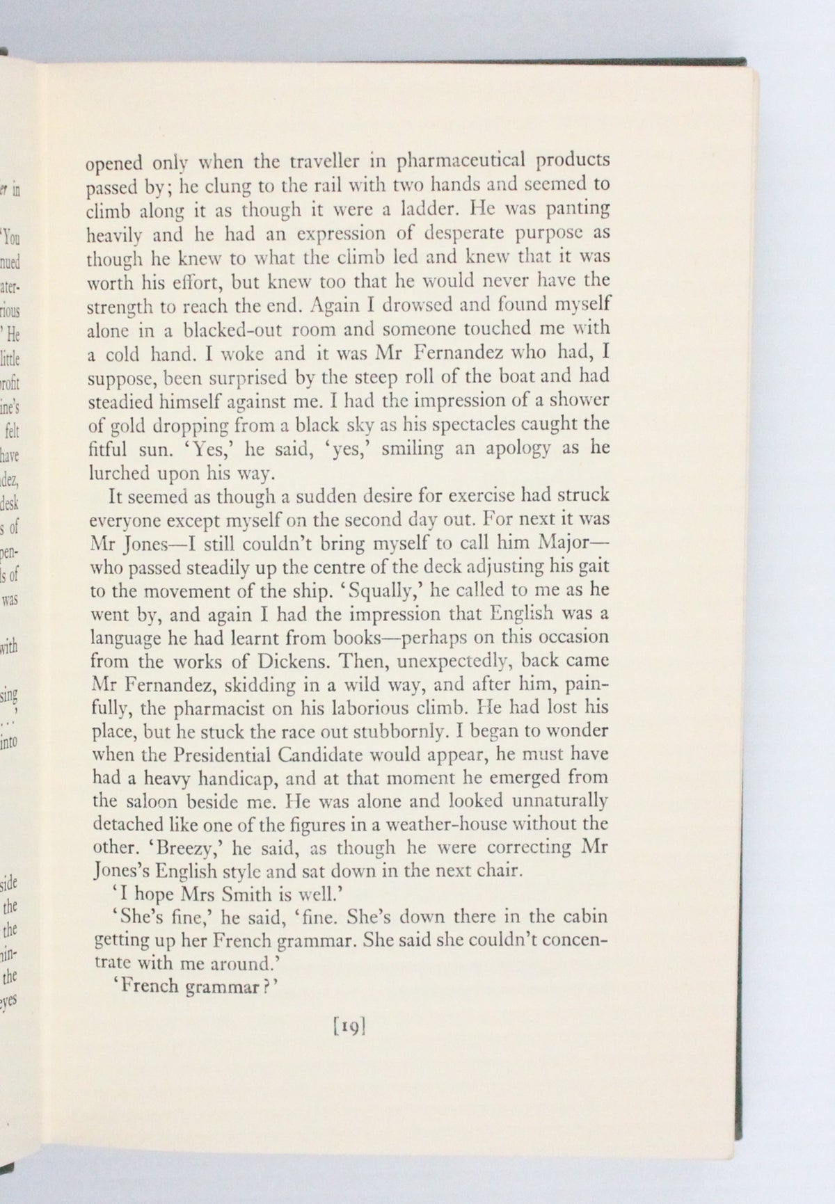 1966 The Comedians by Graham Greene