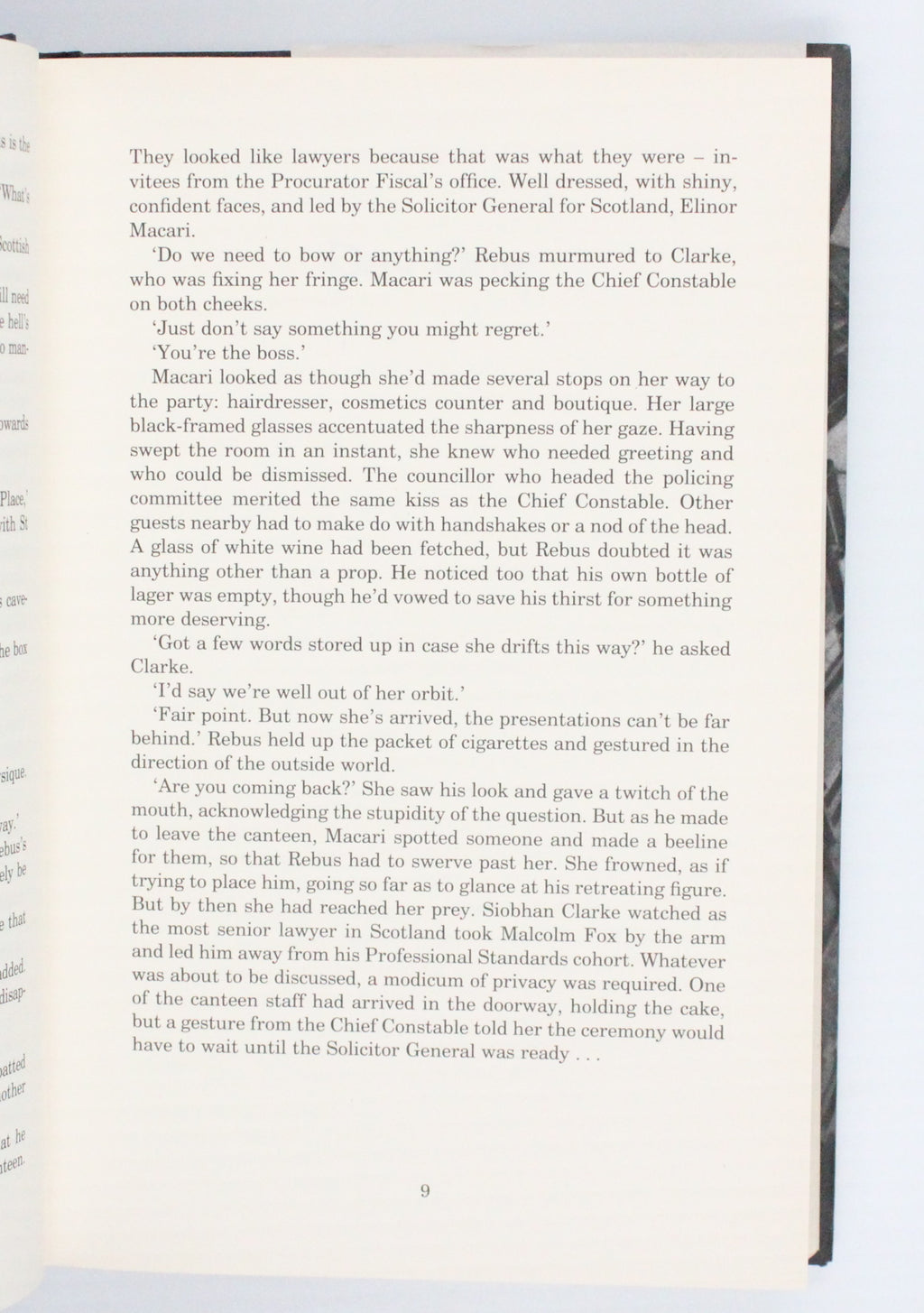 2013 Saints of The Shadow Bible by Ian Rankin