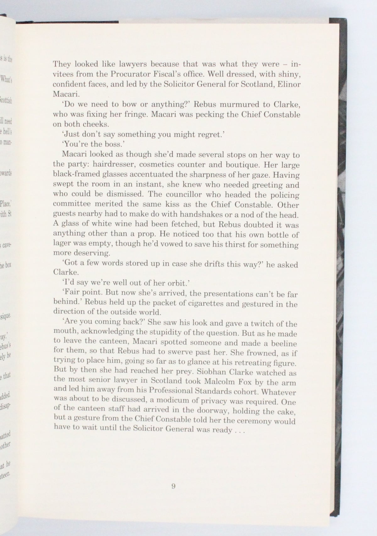 2013 Saints of The Shadow Bible by Ian Rankin