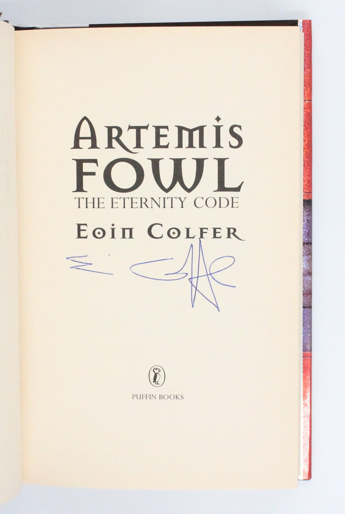 2003 Artemis Fowl: The Eternity Code by Eoin Colfer