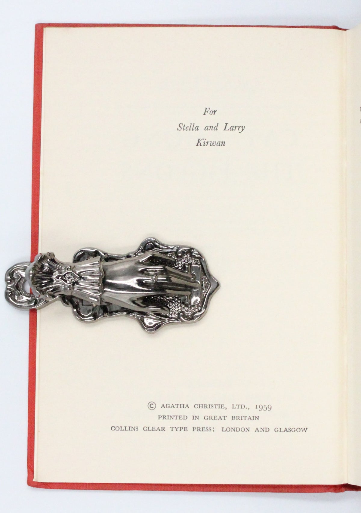 1959 Cat Among the Pigeons by Agatha Christie