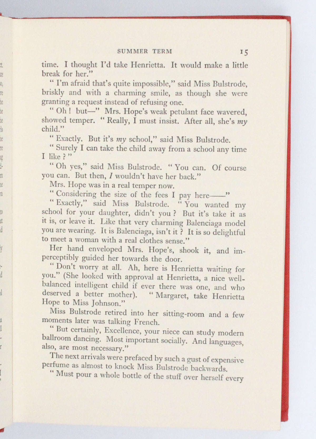 1959 Cat Among the Pigeons by Agatha Christie