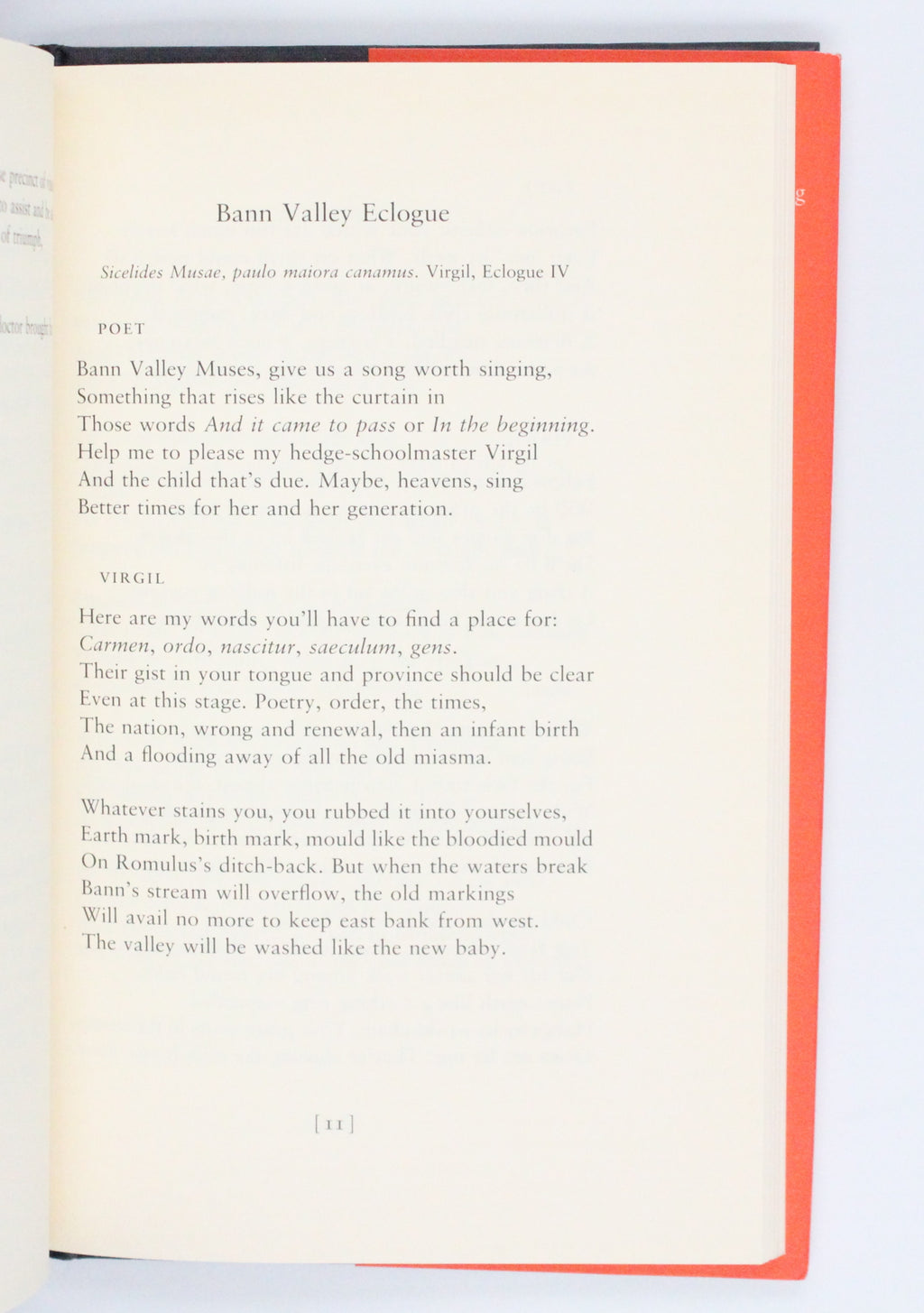 2001 Electric Light by Seamus Heaney