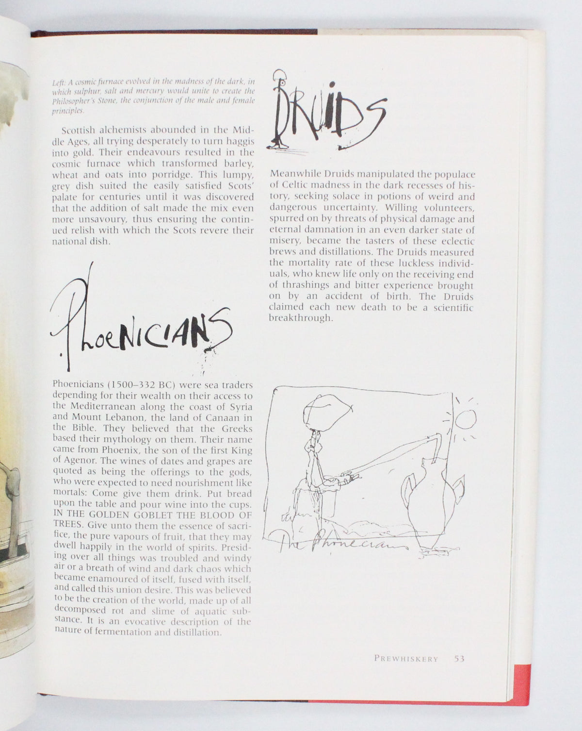 1994 Still Life with Bottle: Whisky According to Ralph Steadman by Ralph Steadman