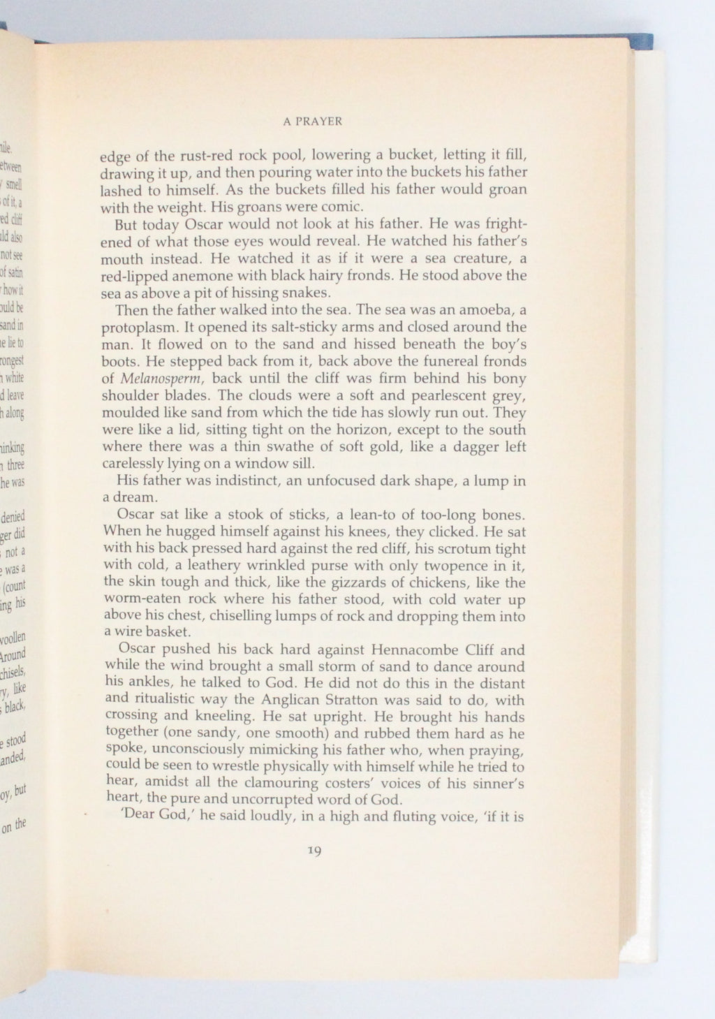 1988 Oscar and Lucinda by Peter Carey