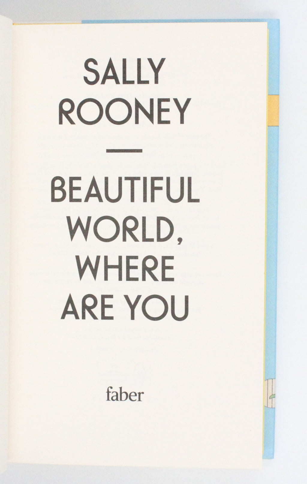 2021 Beautiful World, Where Are You by Sally Rooney