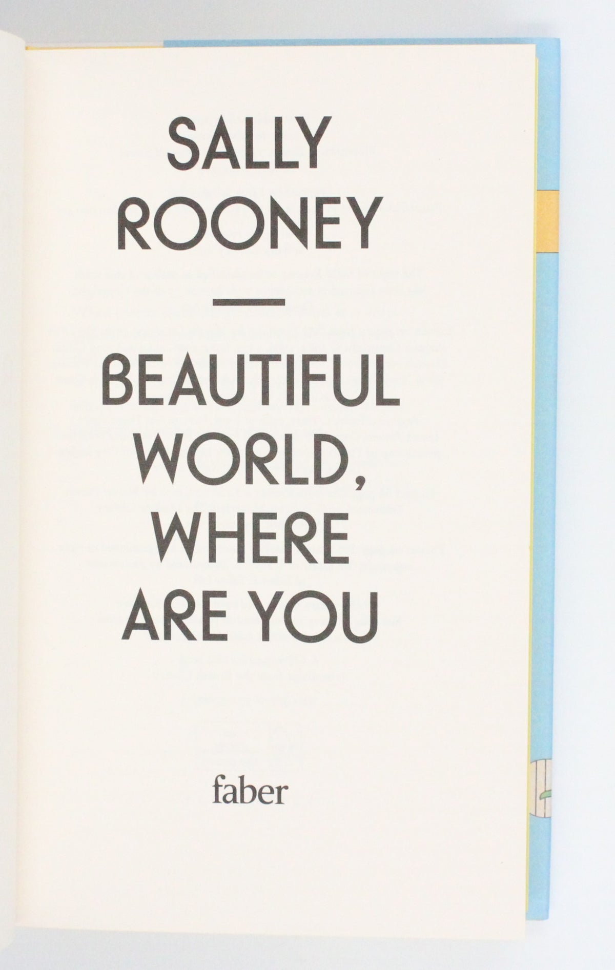 2021 Beautiful World, Where Are You by Sally Rooney