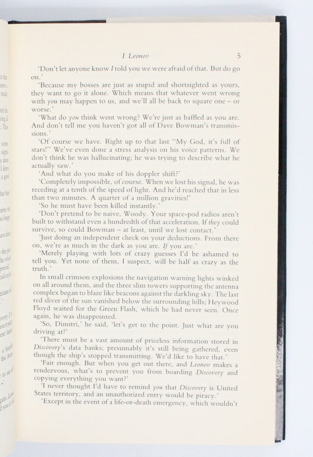 1982 2010 Odyssey Two by Arthur C. Clarke