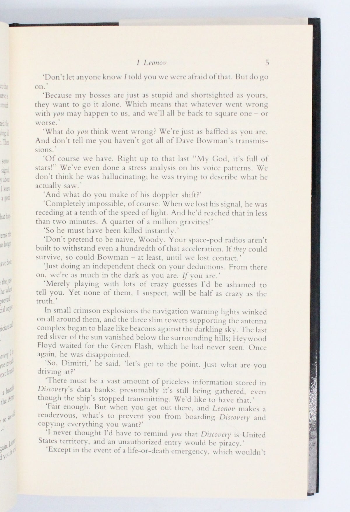 1982 2010 Odyssey Two by Arthur C. Clarke