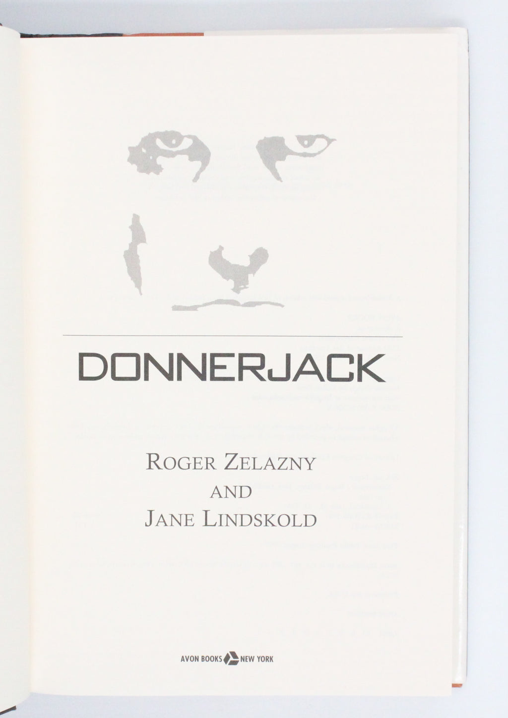 1997 Donnerjack by Roger Zelazny and Jane Lindskold