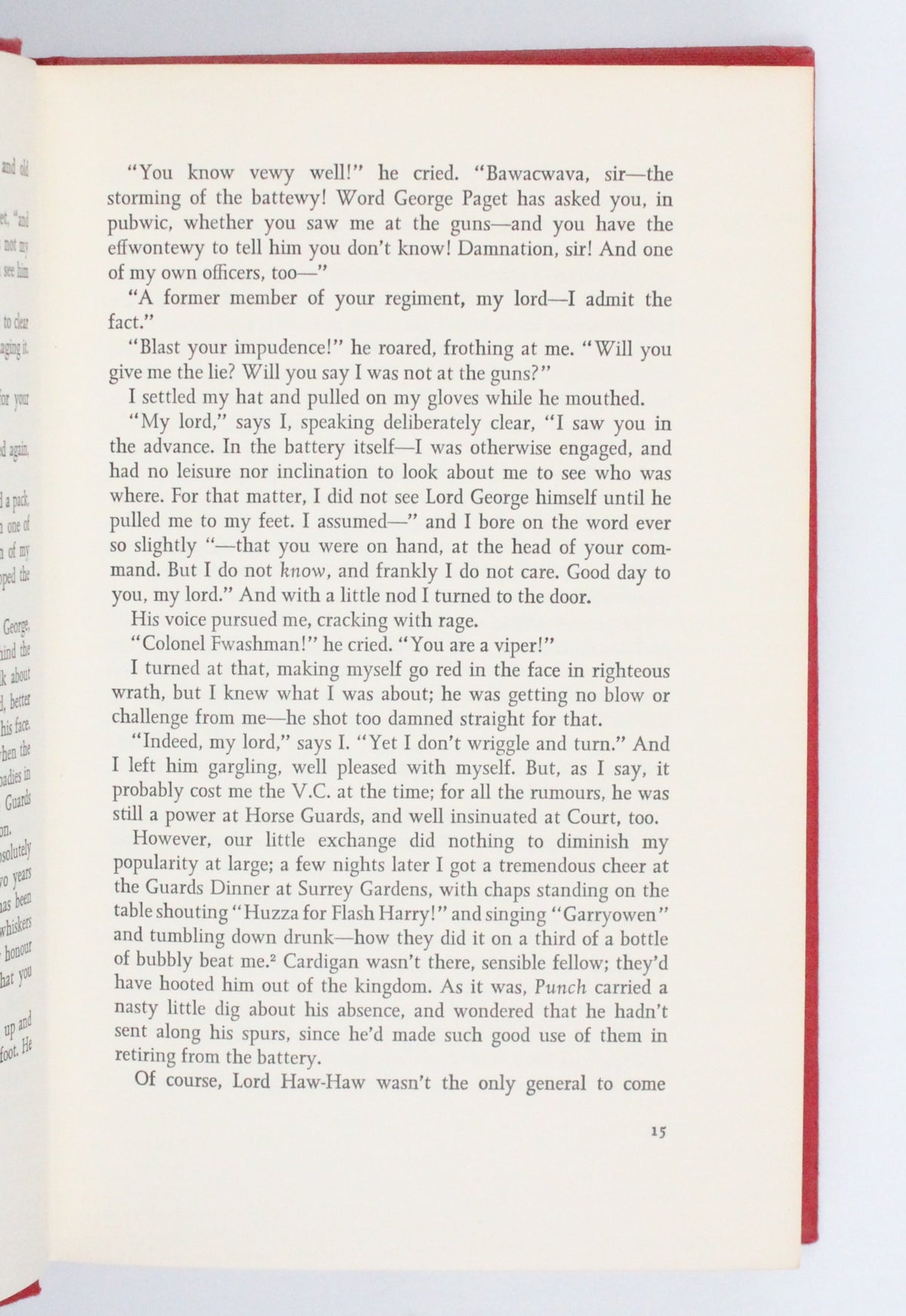 1975 Flashman in The Great Game by George MacDonald Fraser