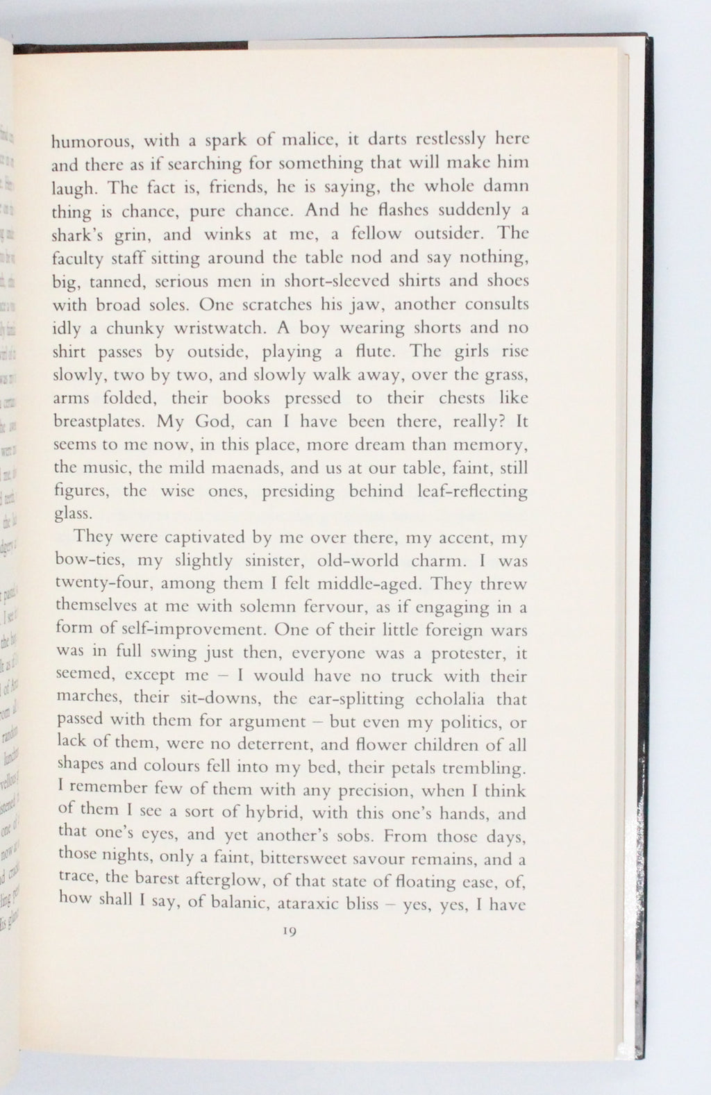 1989 The Book of Evidence by John Banville