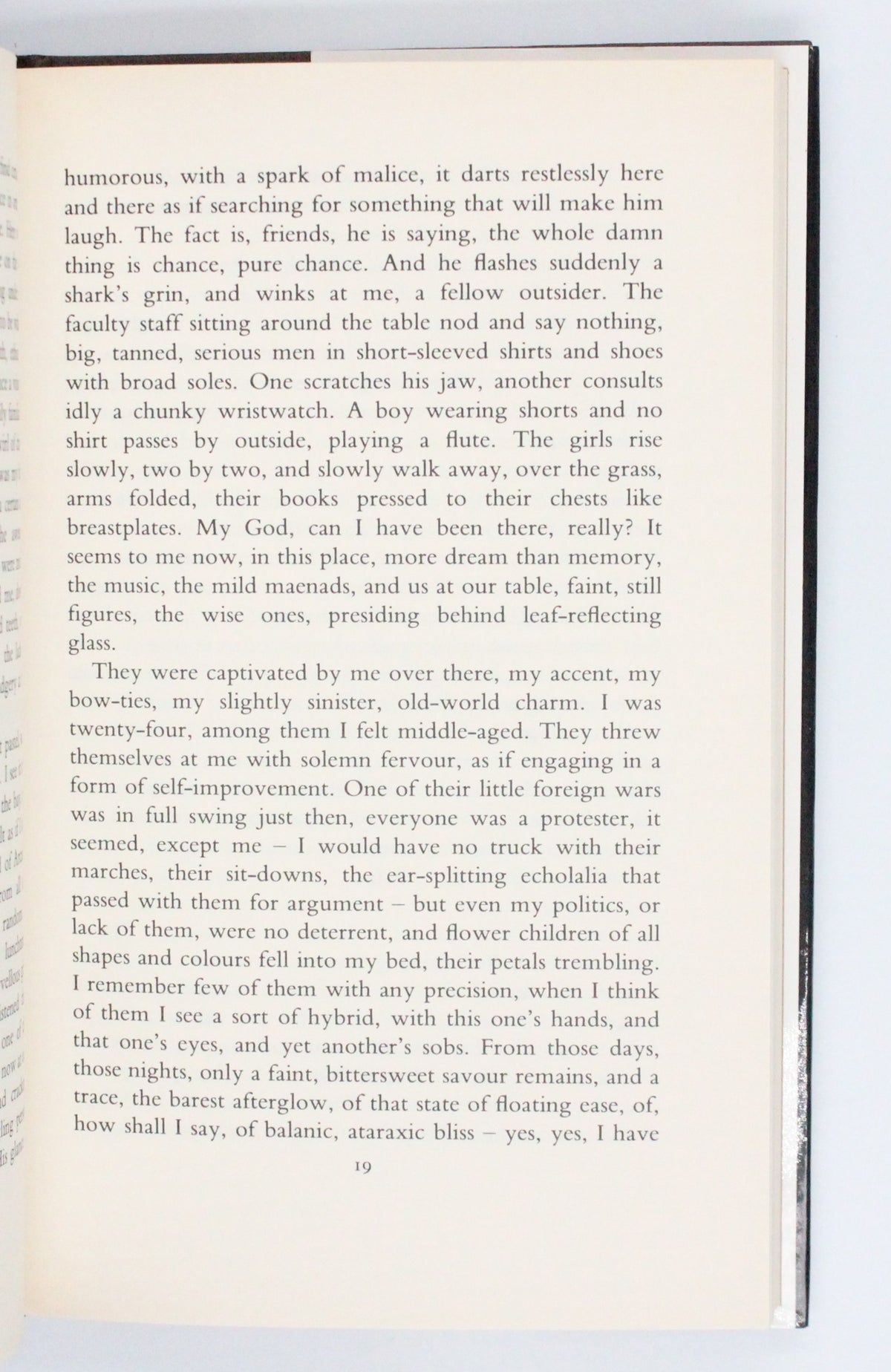1989 The Book of Evidence by John Banville