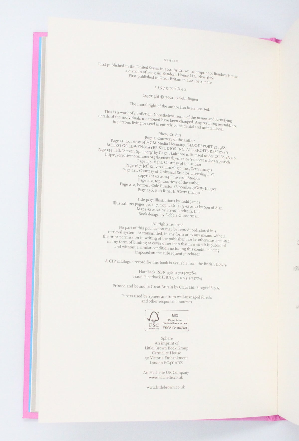 2021 Yearbook by Seth Rogan