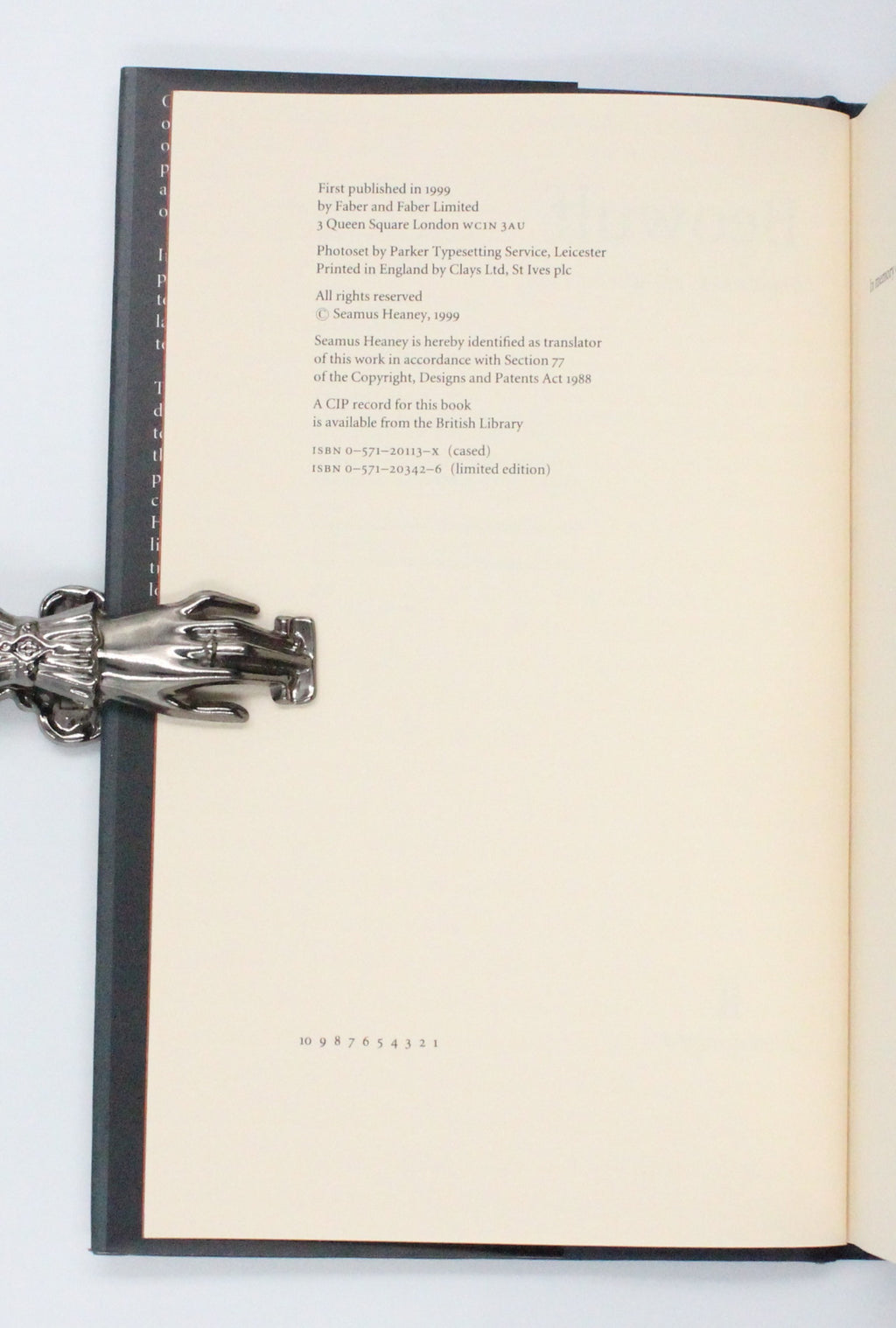 1999 Beowulf by Seamus Heaney
