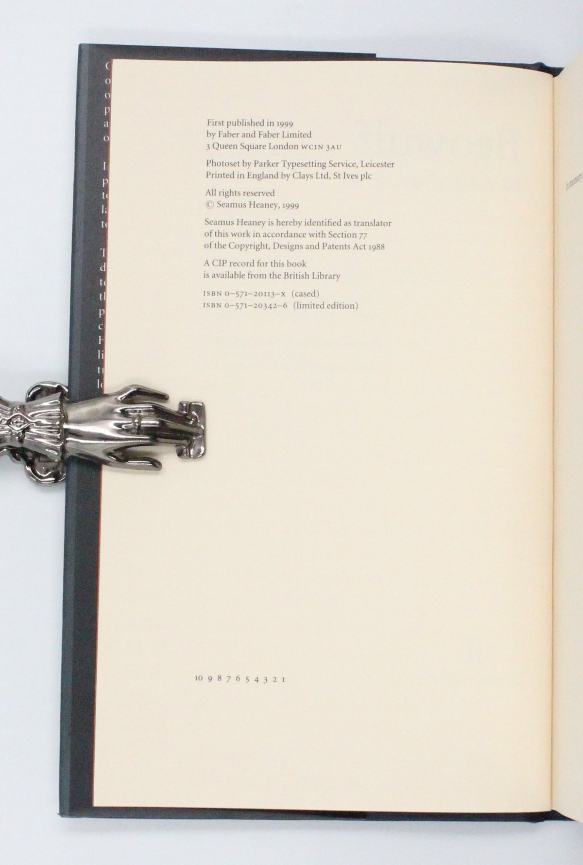 1999 Beowulf by Seamus Heaney