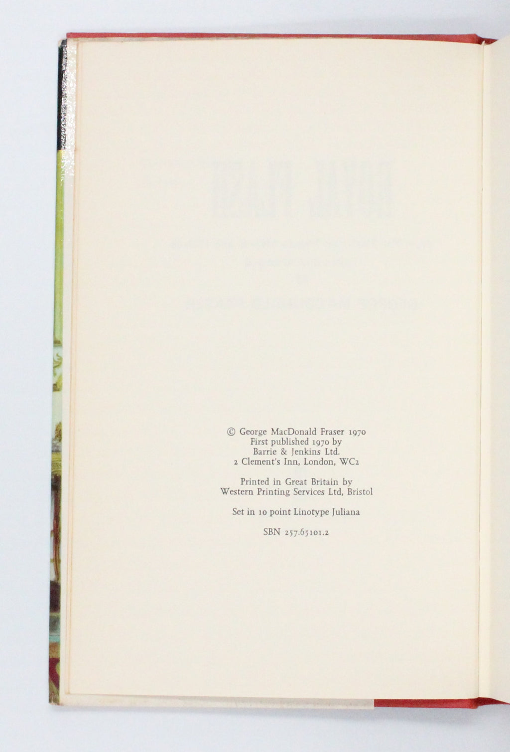 1970 Royal Flash by George MacDonald Fraser