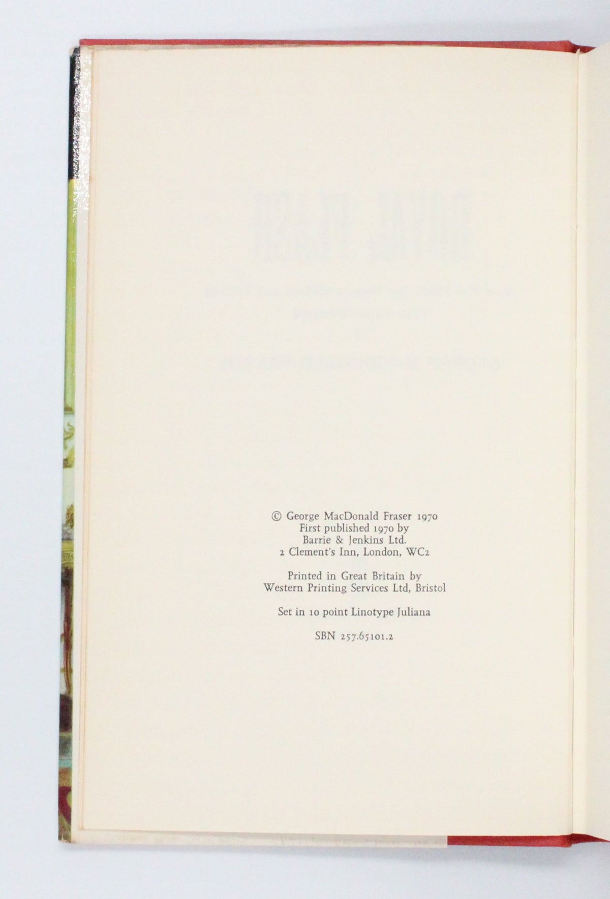 1970 Royal Flash by George MacDonald Fraser