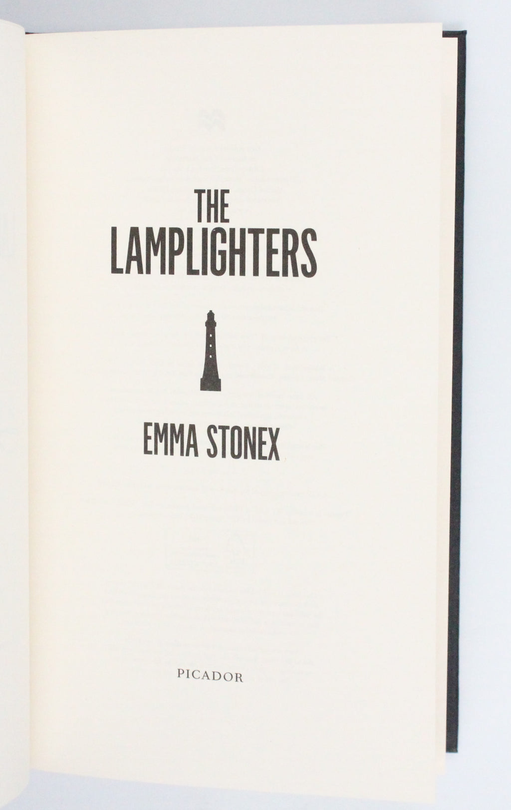 2021 The Lamplighters by Emma Stonex
