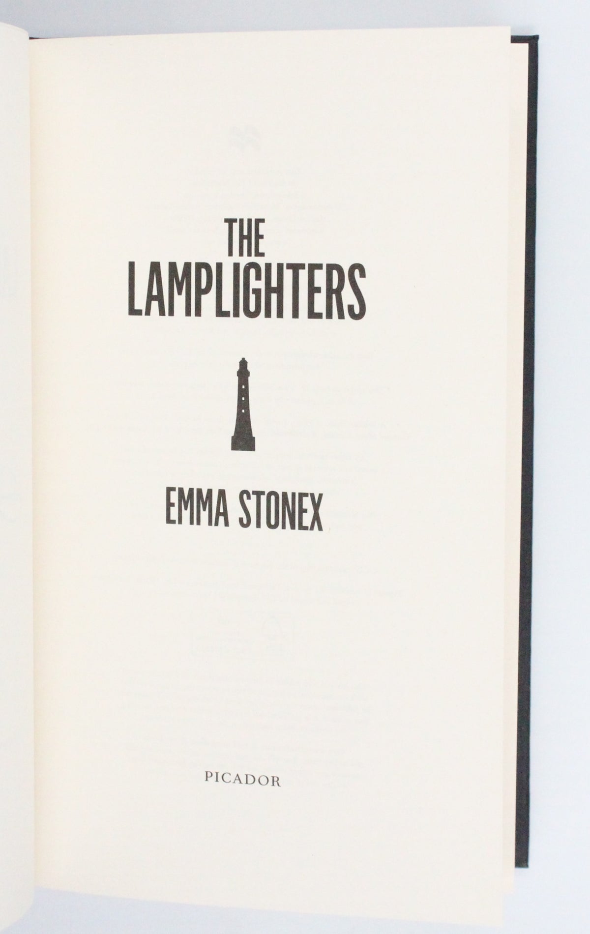 2021 The Lamplighters by Emma Stonex