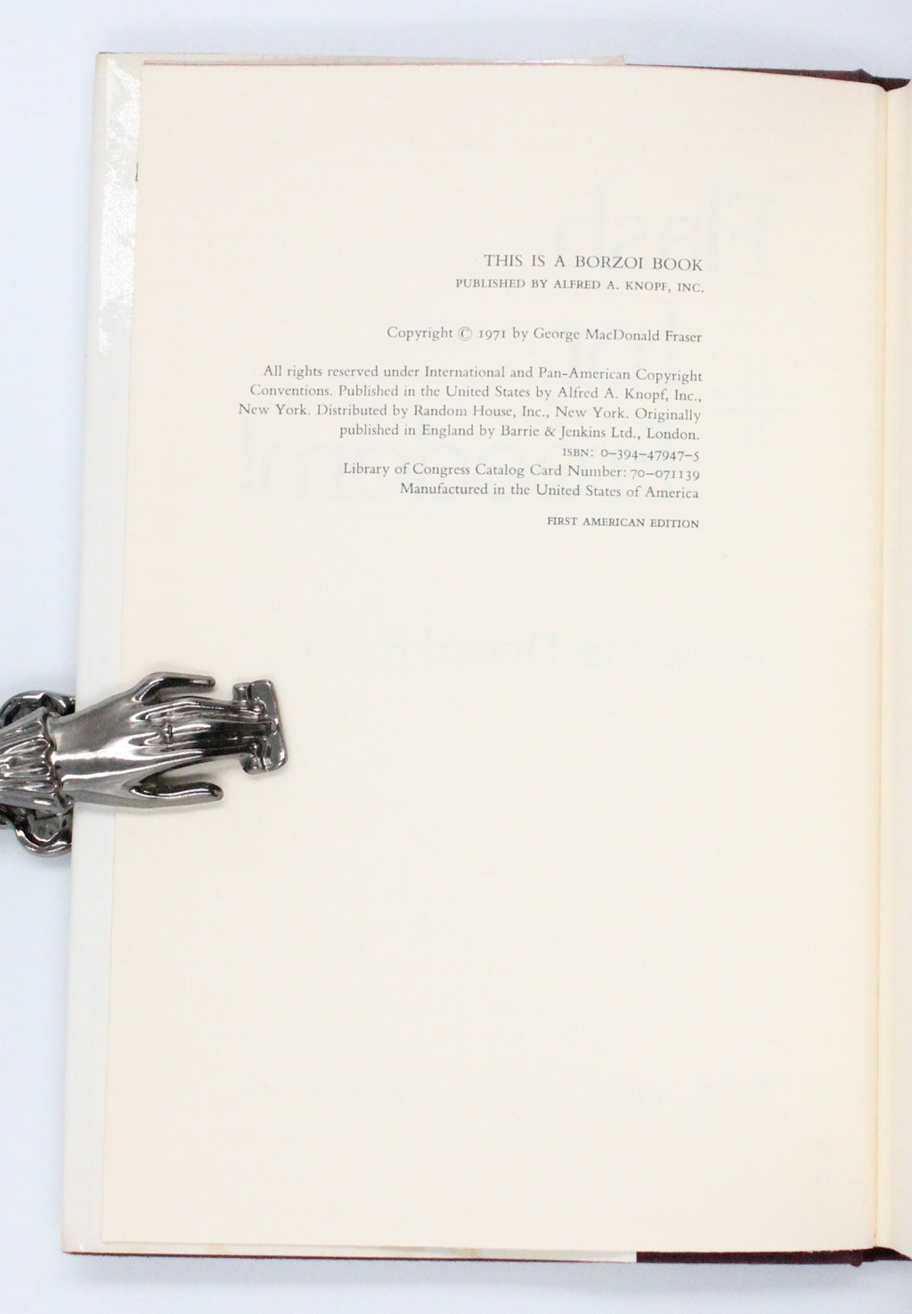 1972 Flash for Freedom! by George MacDonald Fraser