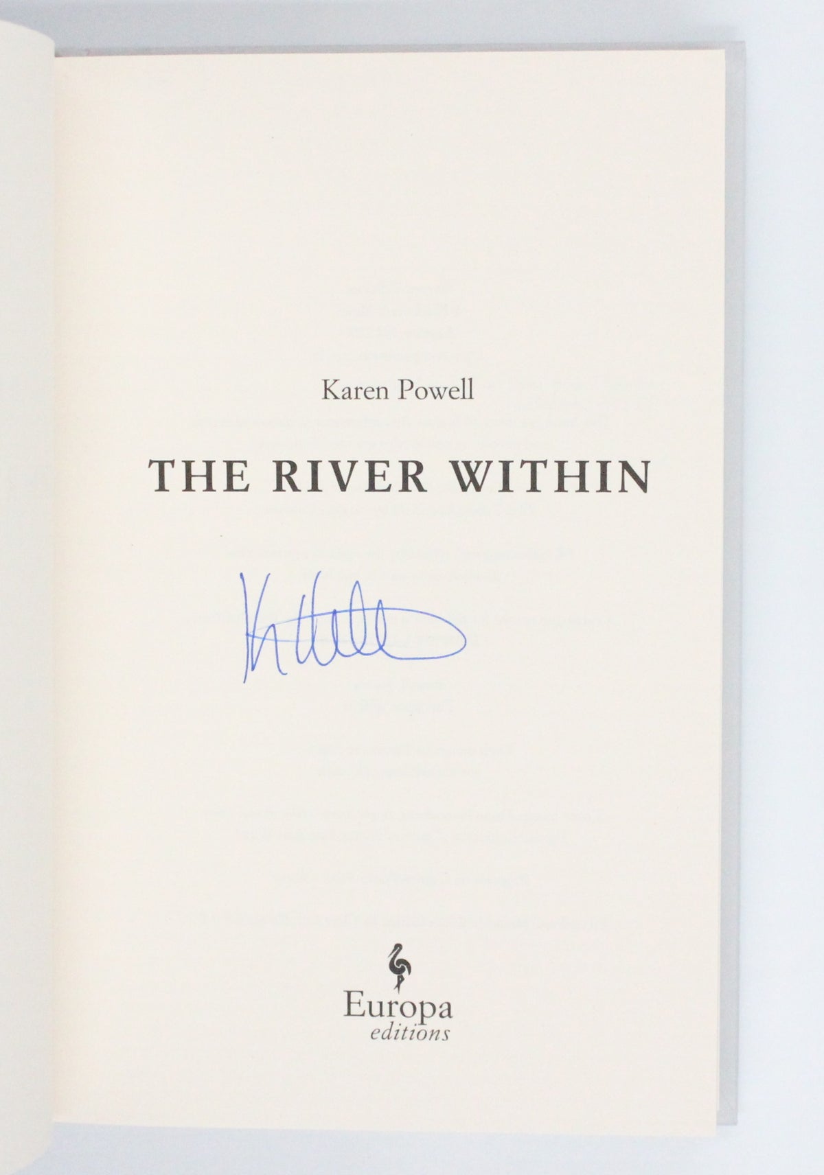2020 The River Within by Karen Powell