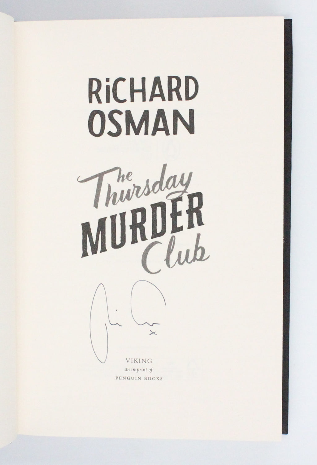 2020 The Thursday Murder Club by Richard Osman