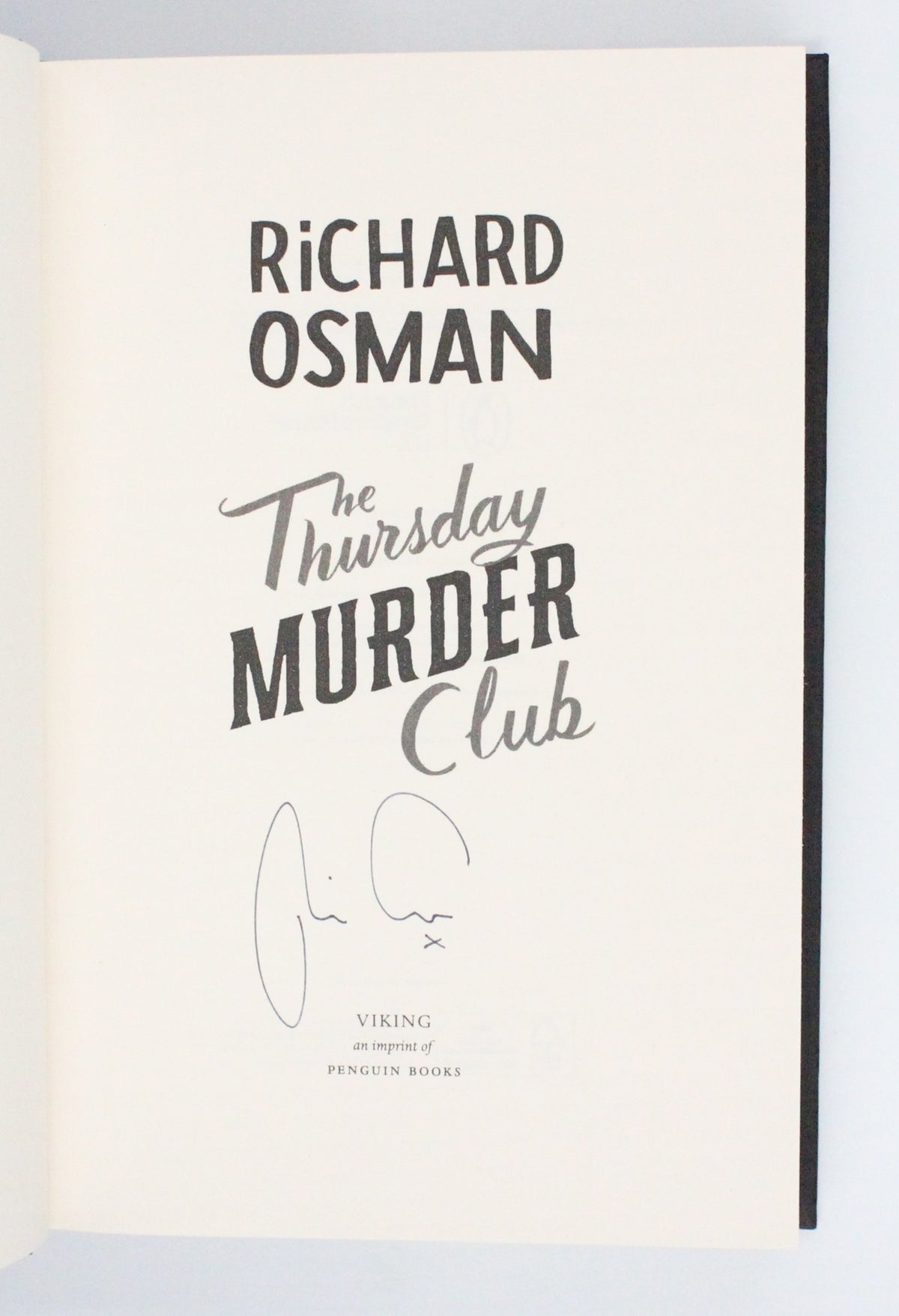 2020 The Thursday Murder Club by Richard Osman