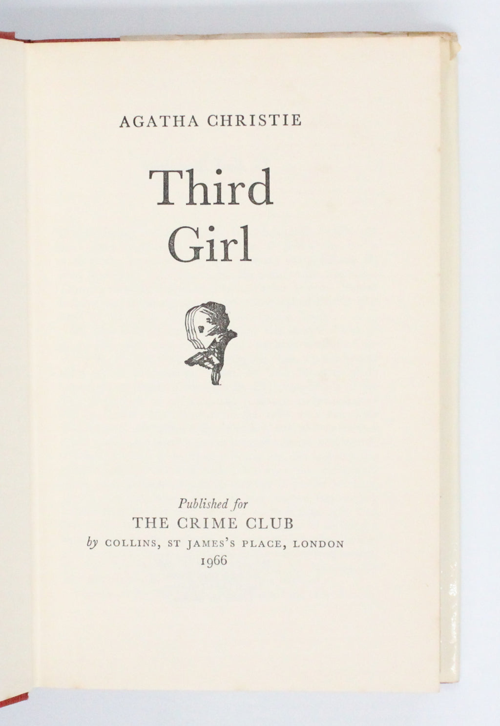 1966 Third Girl by Agatha Christie