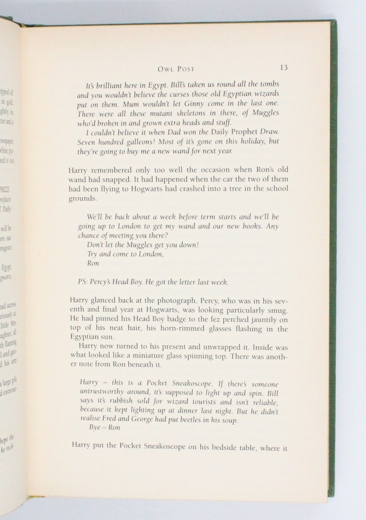 1999 Harry Potter and the Prisoner of Azkaban by J. K. Rowling
