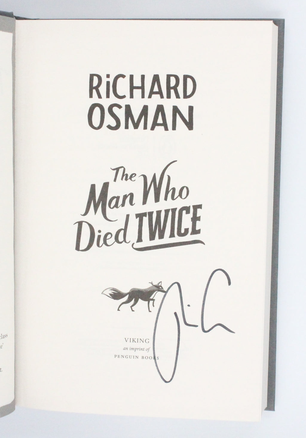 2021 The Man Who Died Twice by Richard Osman