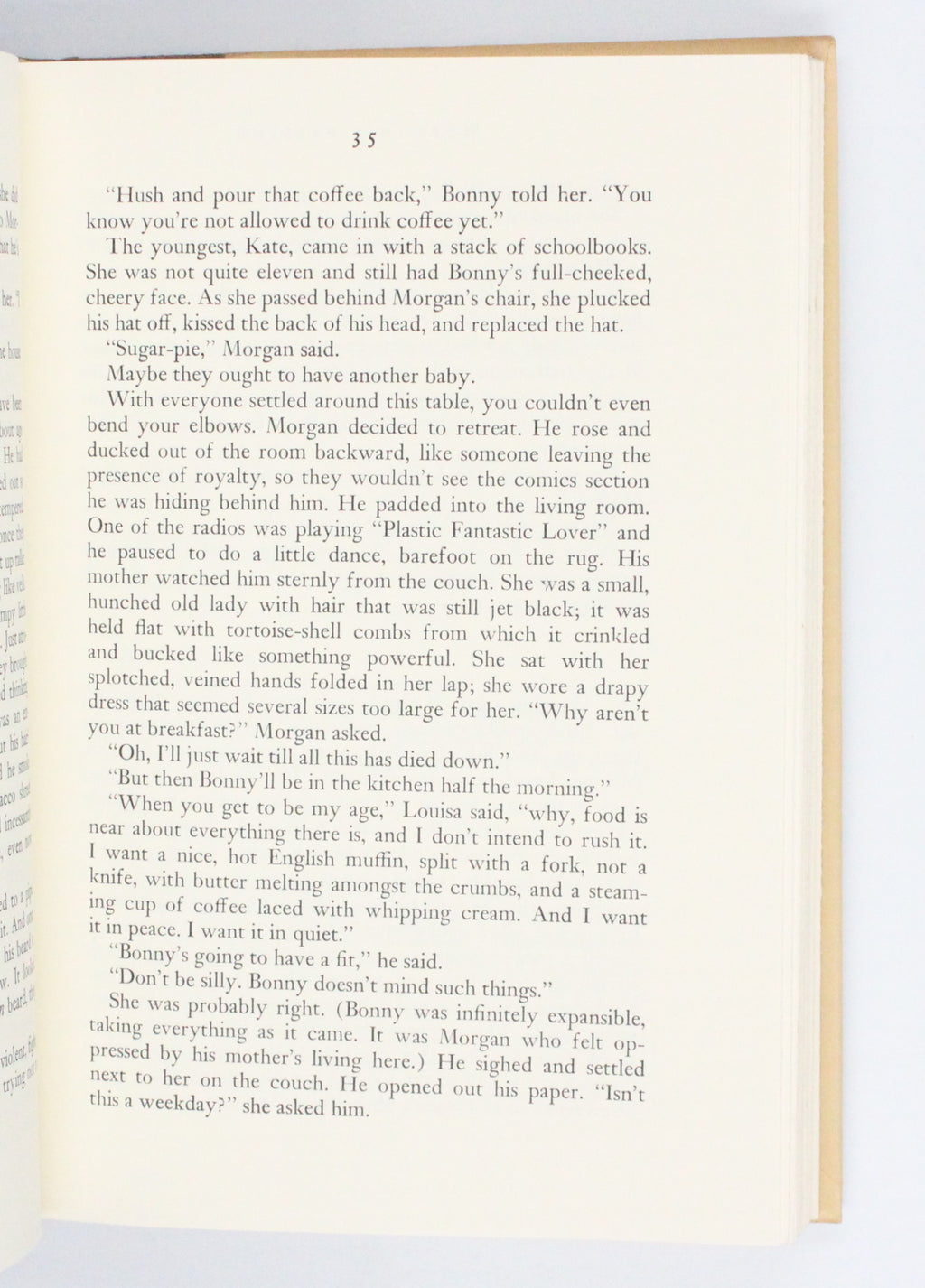 1980 Morgan’s Passing by Anne Tyler