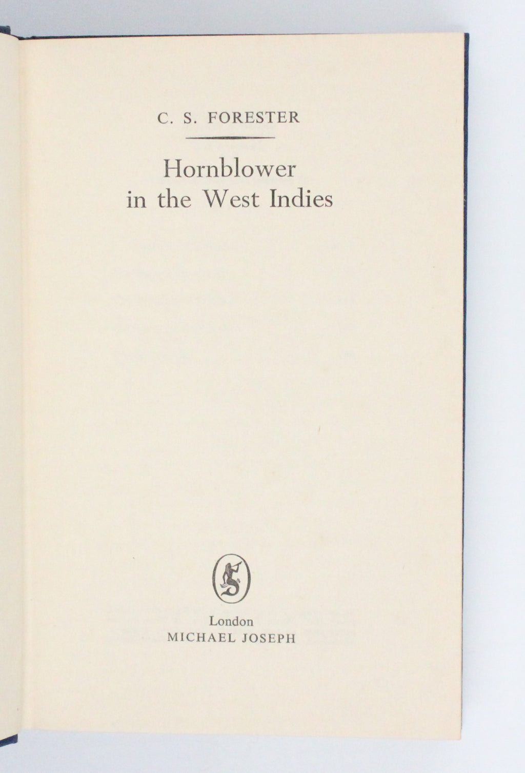 1958 Hornblower in the West Indies by C. S. Forester