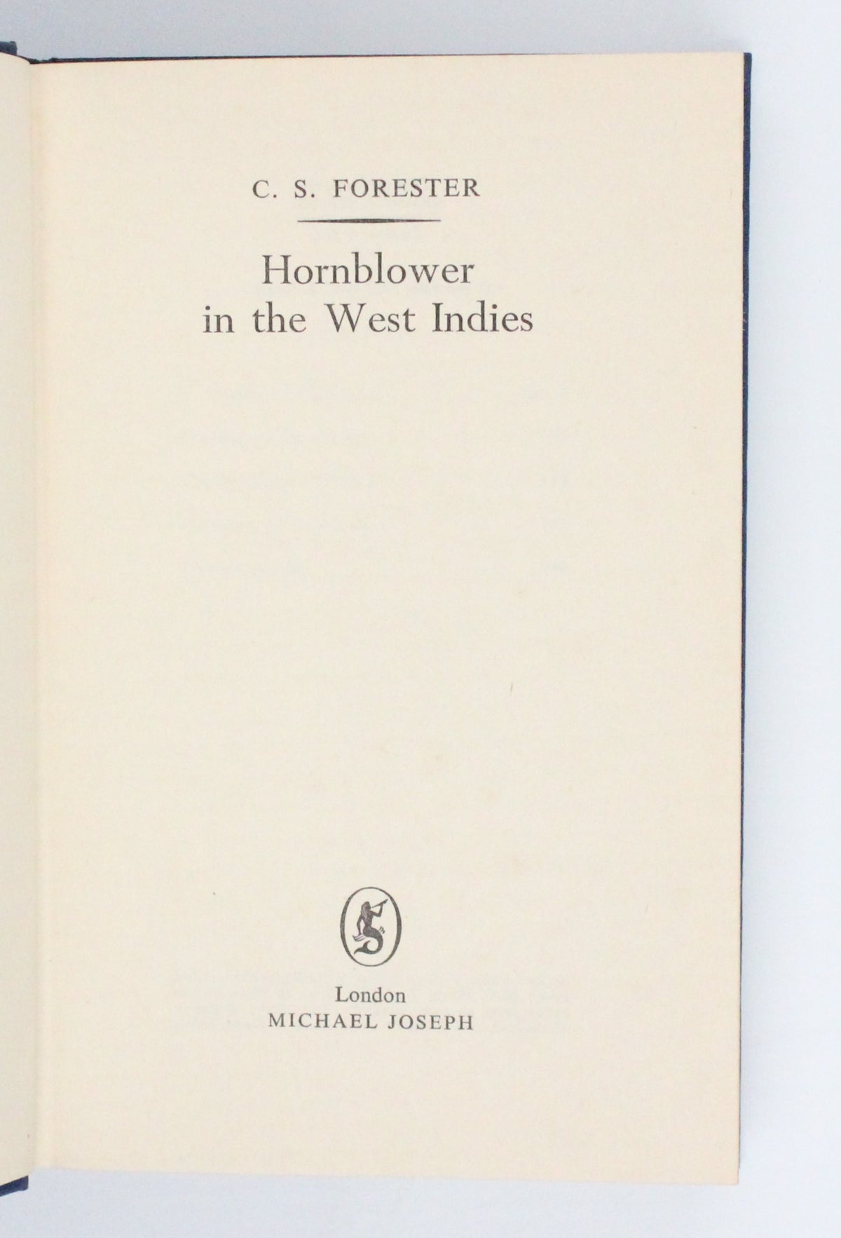 1958 Hornblower in the West Indies by C. S. Forester