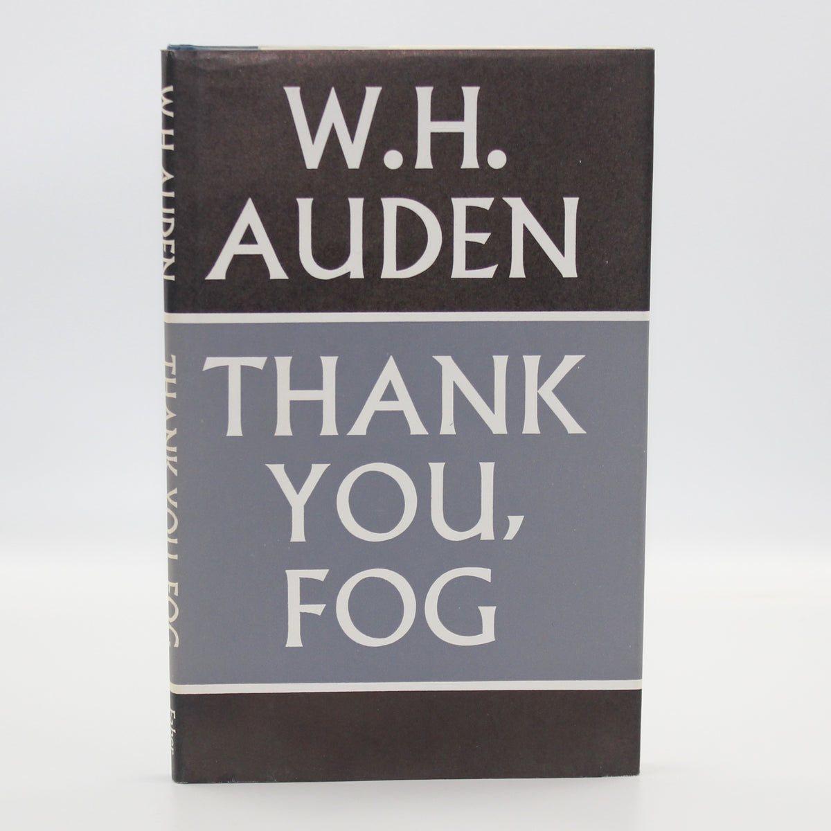 1974 Thank You Fog by W. H. Auden