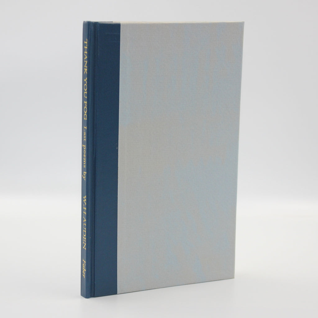 1974 Thank You Fog by W. H. Auden