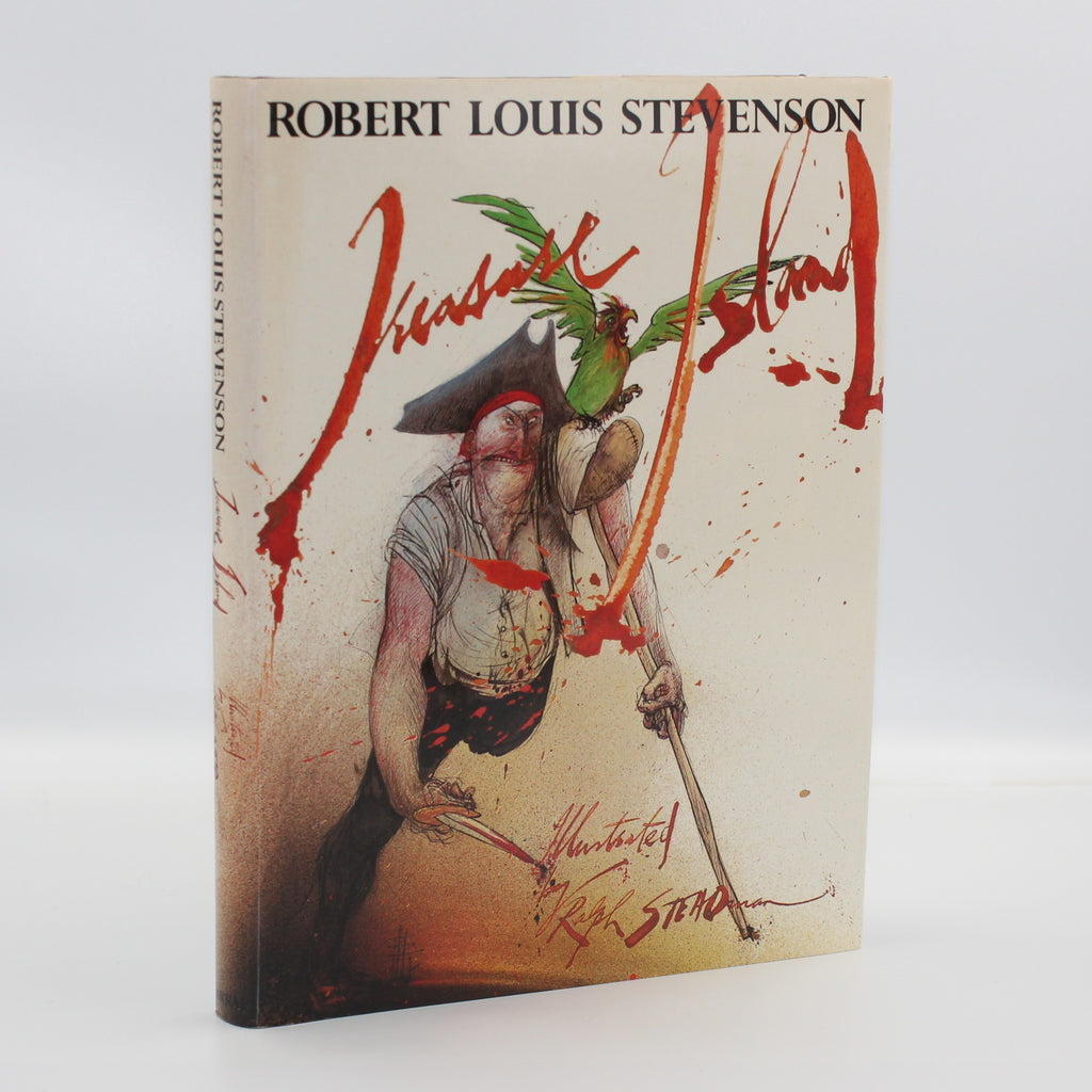 1985 Treasure Island by Robert Louis Stevenson [Ralph Steadman illus.]