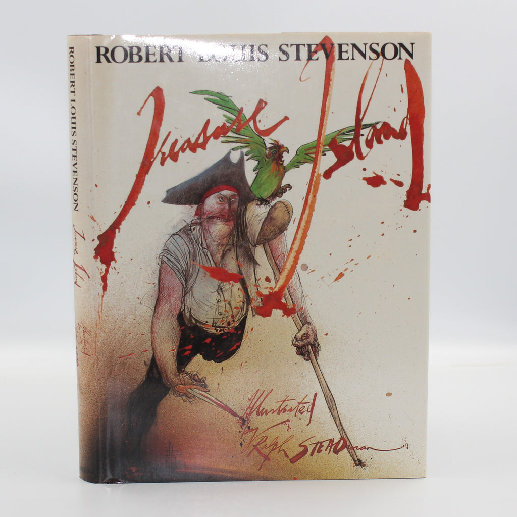 1985 Treasure Island by Robert Louis Stevenson [Ralph Steadman illus.]