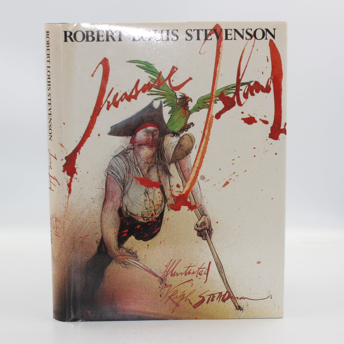 1985 Treasure Island by Robert Louis Stevenson [Ralph Steadman illus.]