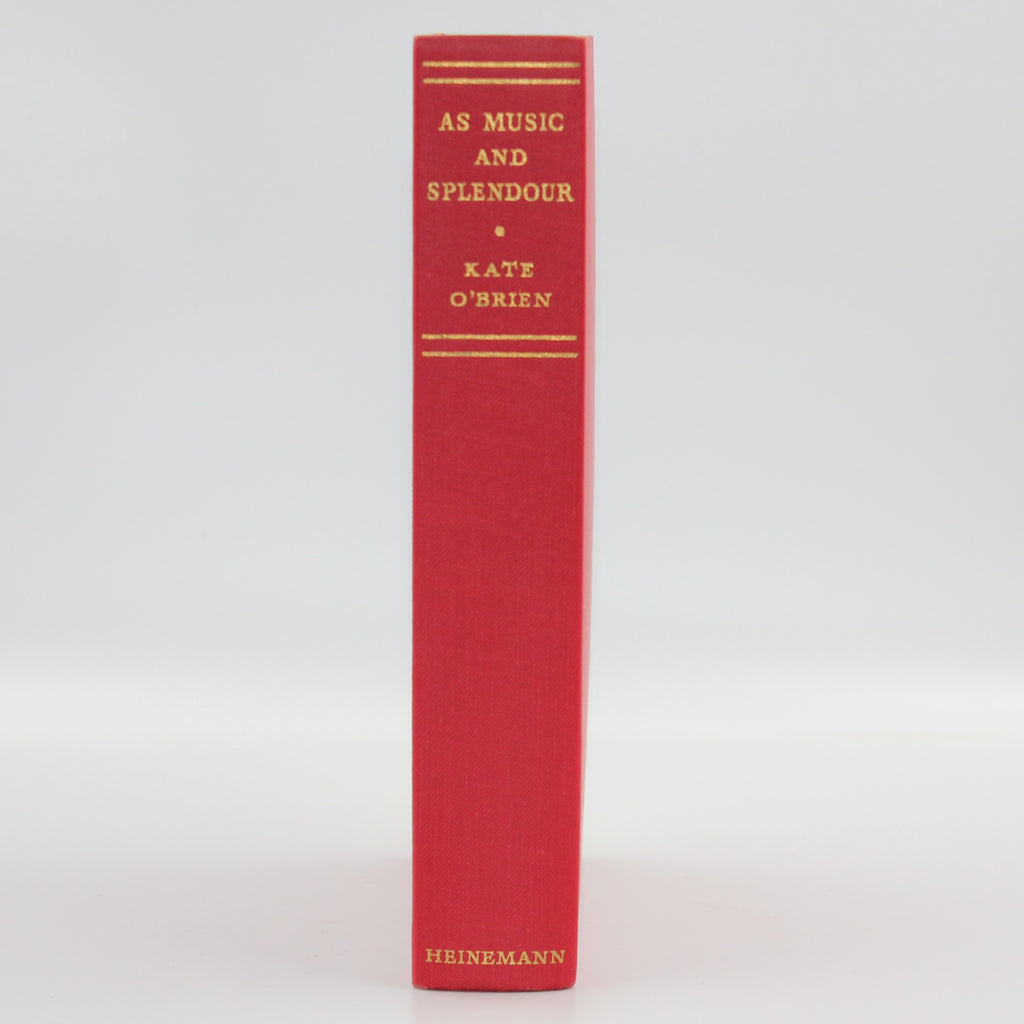 1958 As Music and Splendour by Kate O’Brien