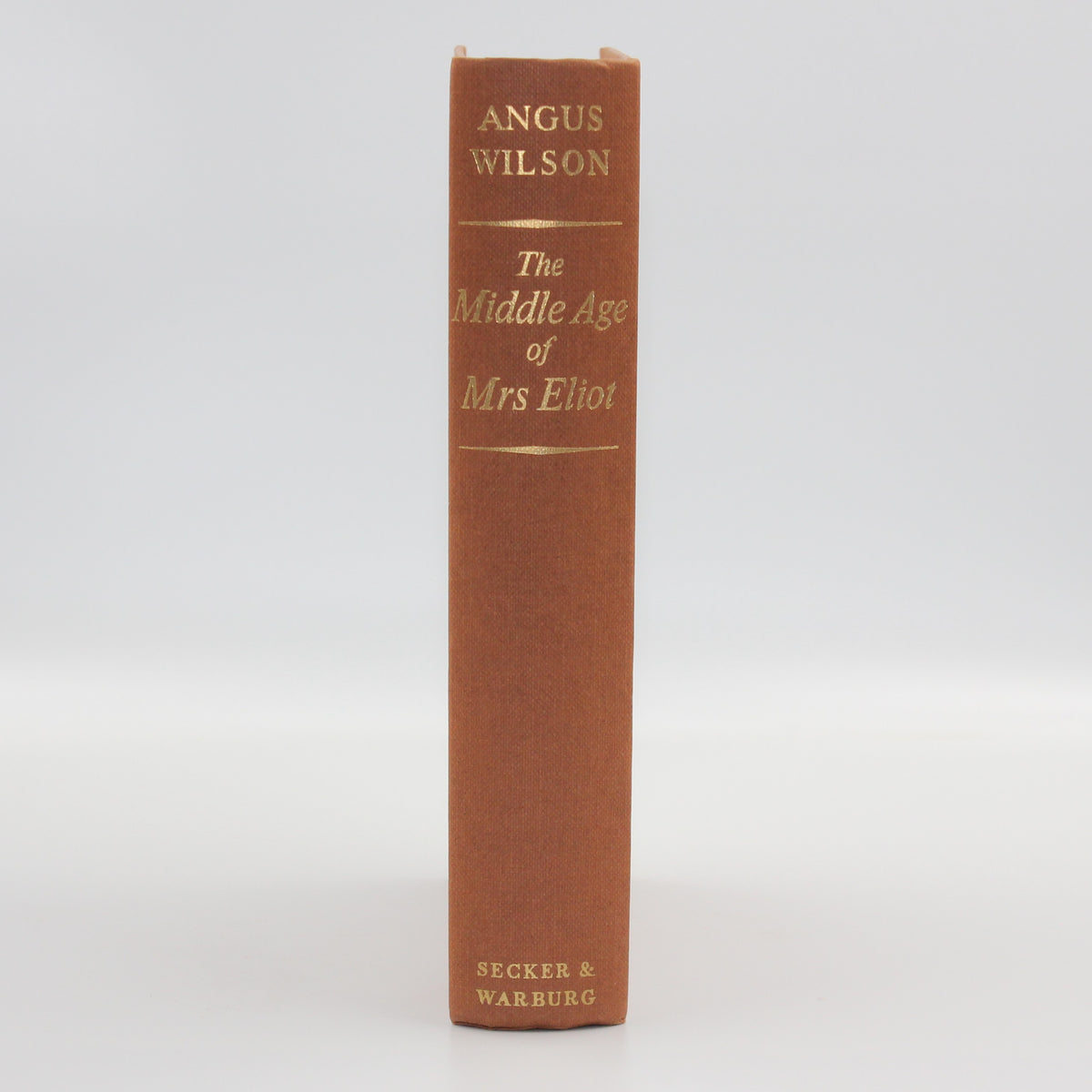 1958 The Middle Age of Mrs Eliot by Angus Wilson