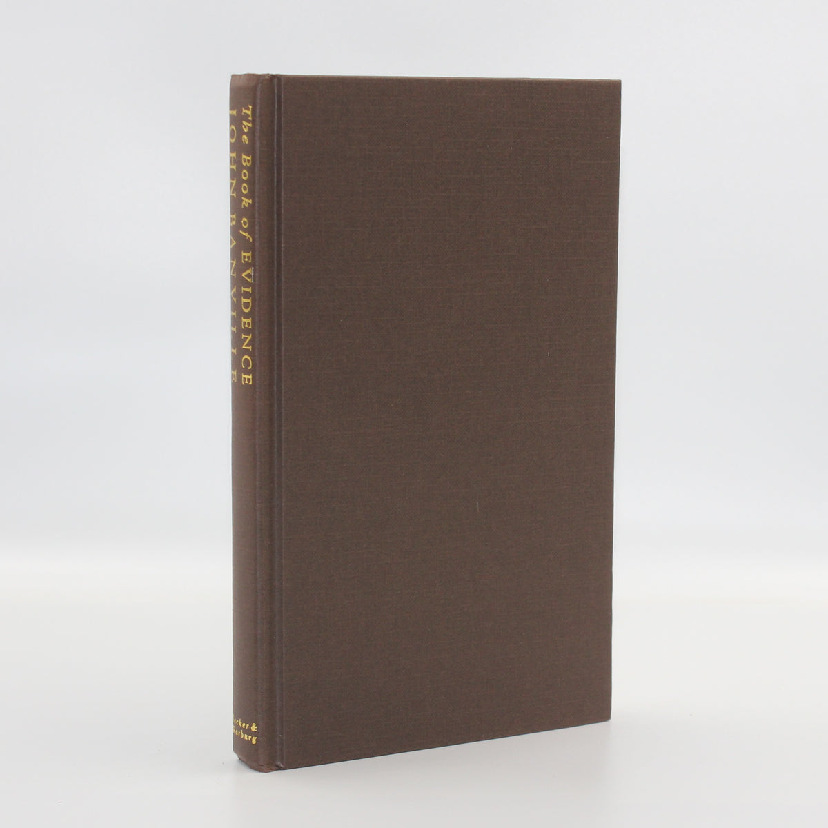 1989 The Book of Evidence by John Banville