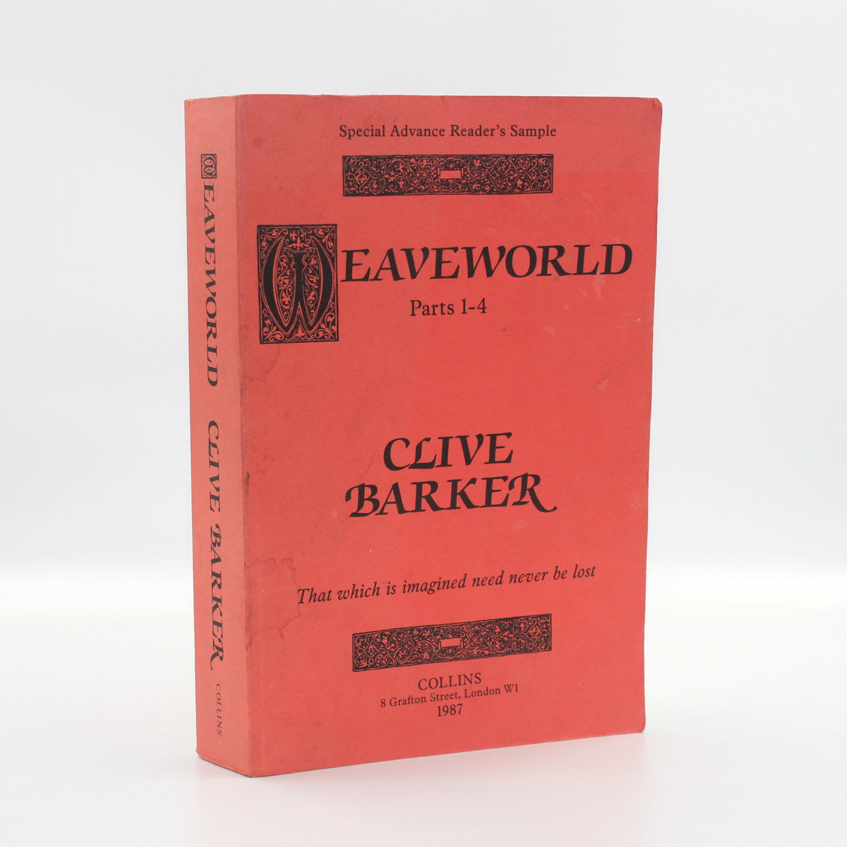 1987 Weaveworld by Clive Barker