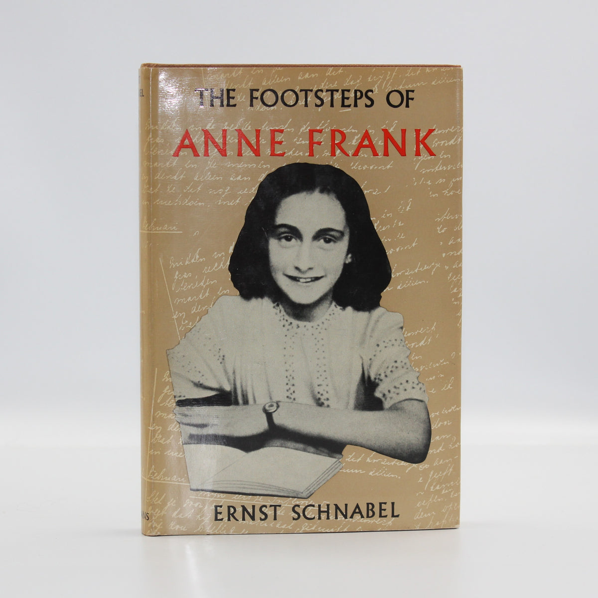1959 The Footsteps of Anne Frank by Ernst Schnabel