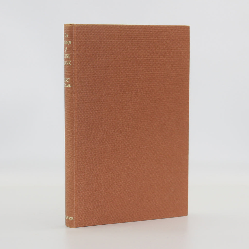1959 The Footsteps of Anne Frank by Ernst Schnabel