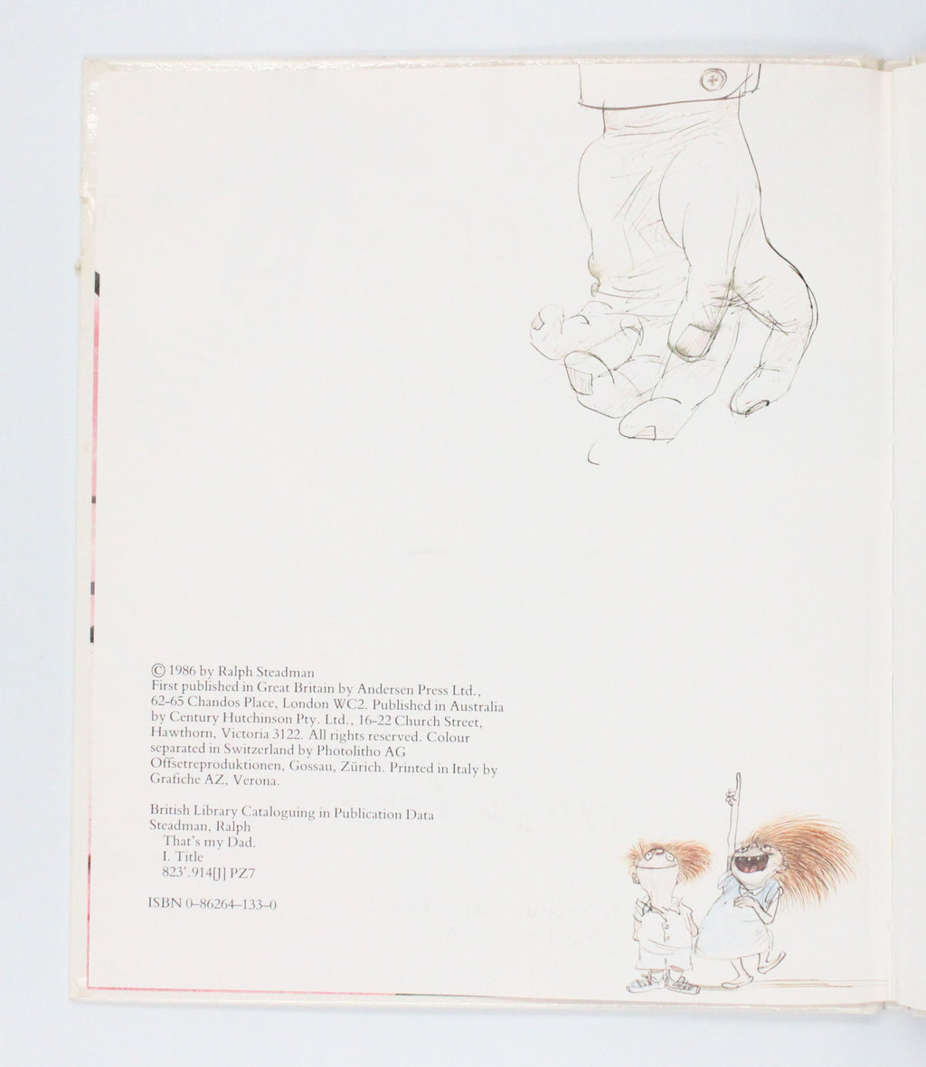 1986 That’s My Dad by Ralph Steadman